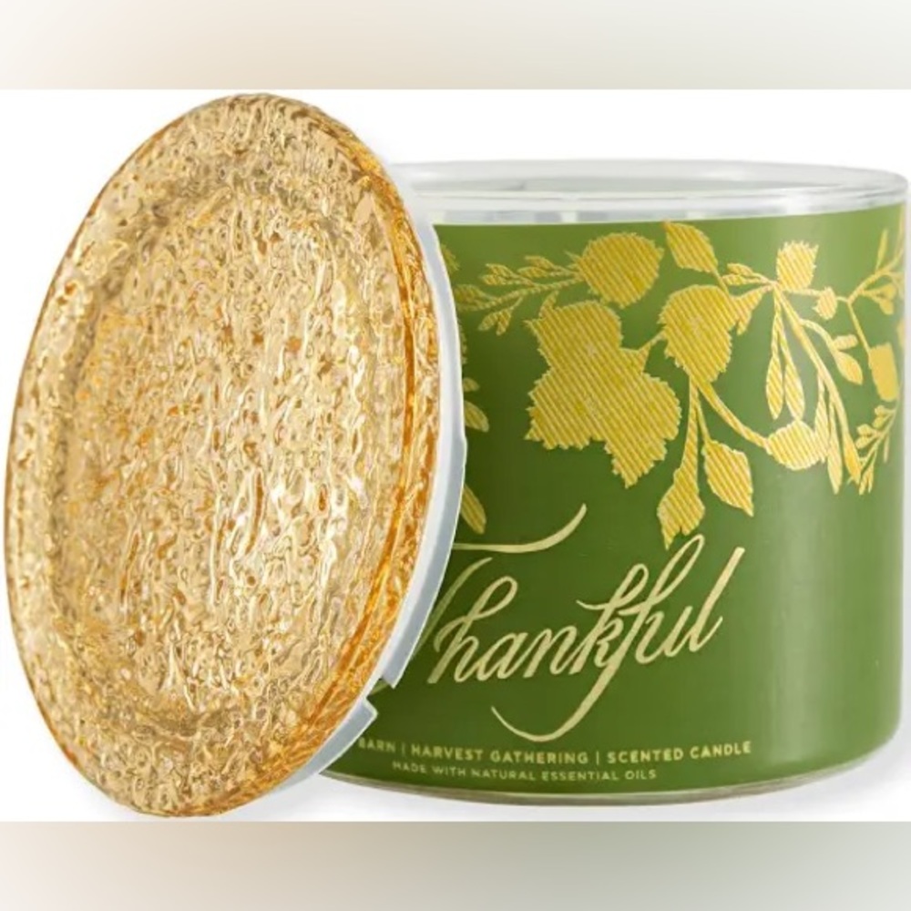 Harvest gathering 3 wick candle